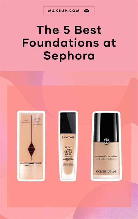 best foundations at sephora.